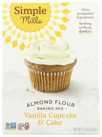 Gluten-free Grain-free Vanilla Almond Flour Cupcake & Cake Mix 11.5 Oz