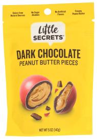 Peanut Butter Dark Chocolate Candy Pieces 5 Oz