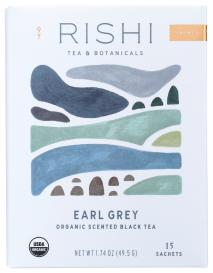 Organic Earl Grey Black Tea 15 Ct