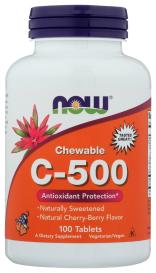 C-500 Chew Cherry 100 Tab