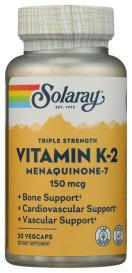 Vitamin K-2 150 Mcg 30 Veg