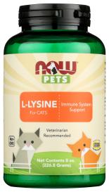 Pet L-lysine Powder For Cats 8 Oz