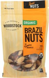 Organic Brazil Nuts 8.5 Oz