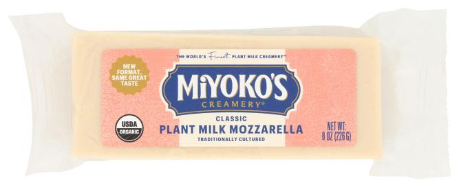 Organic Classic Plant Milk Mozzarella 8 Oz