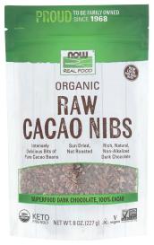 Organic Raw Cacao Nibs 8 Oz