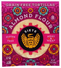 Grain Free Tortilla Almond 7 Oz
