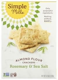 Gluten-free Rosemary & Sea Salt Almond Flour Crackers 4.25 Oz