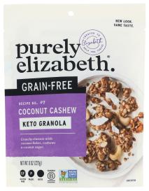 Gluten-free Grain-free Coconut Cashew Keto Granola 8 Oz