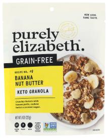 Gluten-free Grain-free Banana Nut Butter Keto Granola 8 Oz