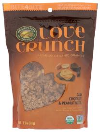 Organic Dark Chocolate & Peanut Butter Love Crunch Granola 11.5 Oz