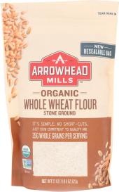 Organic Stone-ground Whole Wheat Flour 22 Oz