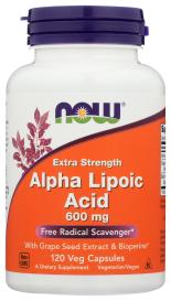 Alpha Lipoic Acid 600 Mg 120 Veg
