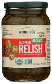 Org Jalapeno Relish 16 Oz