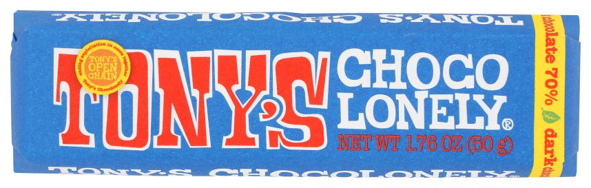 Fair Trade 70% Dark Chocolate Bar 1.76 Oz