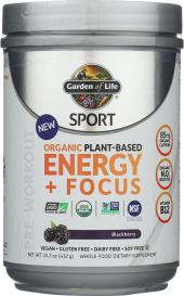 Sport Org Energy+focus Brry 15.3 Oz