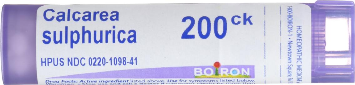 Calcarea Sulphurica 200ck 80 Tab