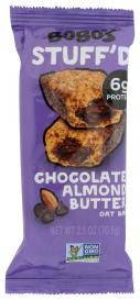 Gluten-free Chocolate Almond Butter Stuff'd Oat Bar 2.5 Oz
