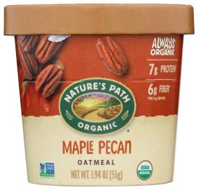 Org Maple Pecan Oatmeal Cup 1.94 Oz