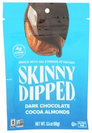 Dark Chocolate Cocoa Almonds 3.5 Oz