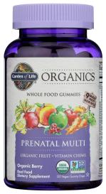 Org Prenatal Multi Gum 120 Gum