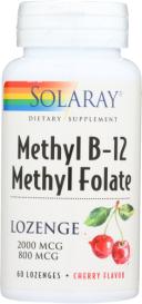 Methyl B-12 Methyl Folate 60 Loz