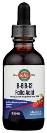B-6 B-12 Follic Dropin Berry 2 Oz