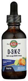 D-3 K-2 Dropin Citrus 2 Oz