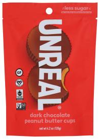 Fair Trade Dark Chocolate Peanut Butter Cups 4 Oz