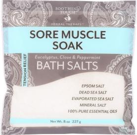 Bath Salts Sore Muscle Soak 8 Oz