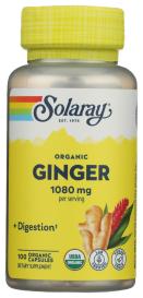 Org Ginger Root 540 Mg 100 Veg