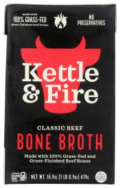 100% Grassfed Beef Bone Broth 16.9 Oz