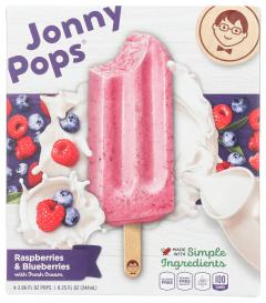 Rasp Bluebrry Crm Pops Gf 4/2.0 2.0625 Oz