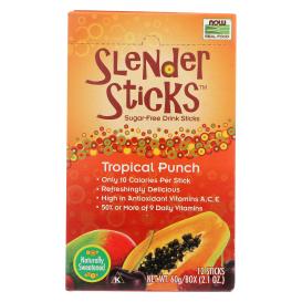 Sugar-free Tropical Punch Slender Sticks Drink Mix Sticks 0.175 Oz