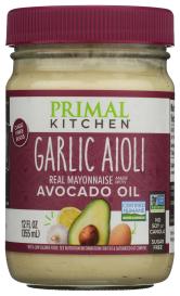 Keto Garlic Avocado Oil Aoili 12 Oz