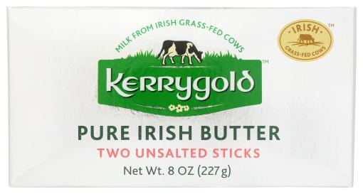 Grassfed Unsalted Pure Irish Butter Sticks 8 Oz