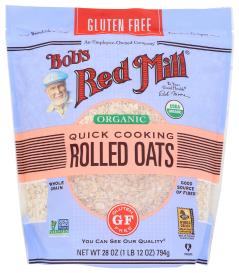 Oats Rolled Quick Org Gf 28 Oz