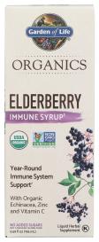 Org Elderberry Syrup 6.59 Oz