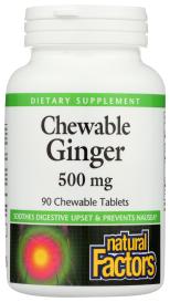 Chewable Ginger 500 Mg 90 Chw