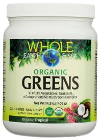 Wes Org Greens Trop 14.3 Oz