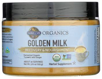 Org Golden Milk Pwdr 3.7 Oz