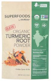 Raw Org Turmeric Root Powder 6 Oz