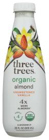 Organic Unsweetened Vanilla Bean Almondmilk 28 Oz