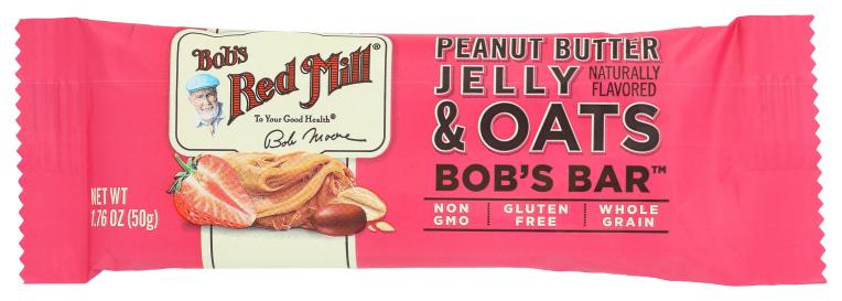 Gluten-free Peanut Butter Jelly & Oats Whole Grain Bar 1.76 Oz