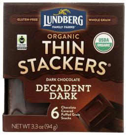 Thin Stkr Dk Choc Org 3.3 Oz