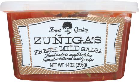 Zuniga Hot Or Not Salsa 14 Oz