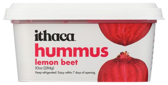 Hummus Lemon Beet 10 Oz