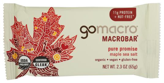 Organic Gluten-free Vegan Maple Sea Salt Protein Macrobar 2.3 Oz