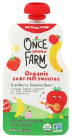 Org Super Smoothie Strw Ban Df 4 Oz