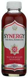 Organic Watermelon Wonder Synergy Kombucha 16 Oz