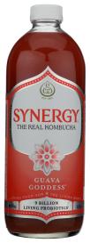 Organic Guava Goddess Synergy Kombucha 48 Oz